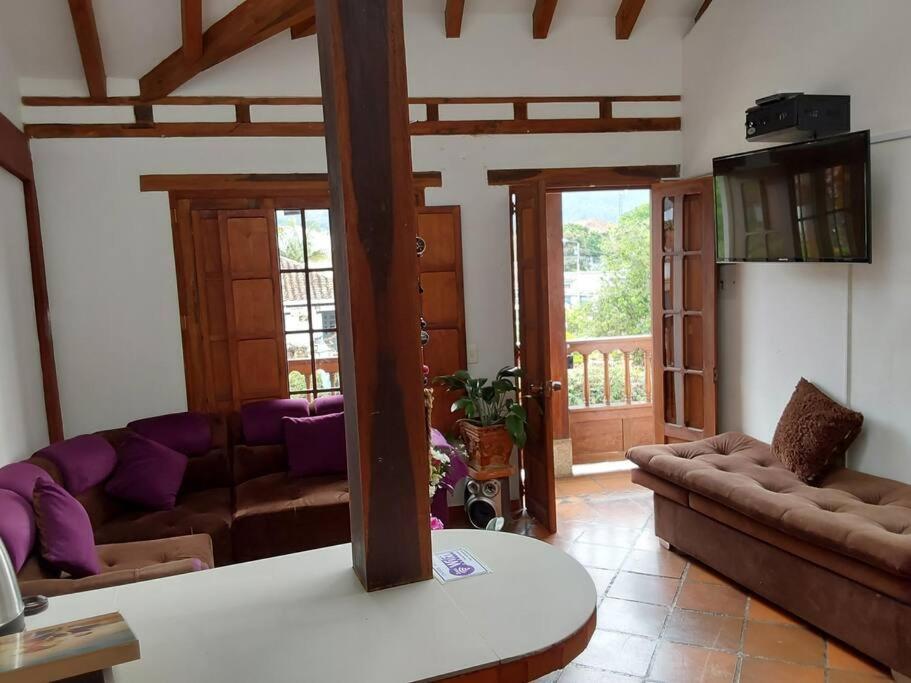 Ferienwohnung Apartamento Cemandy Villa de Leyva Exterior foto